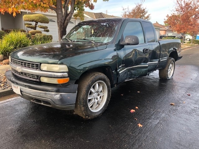 Silverado in accident sold to junk cars