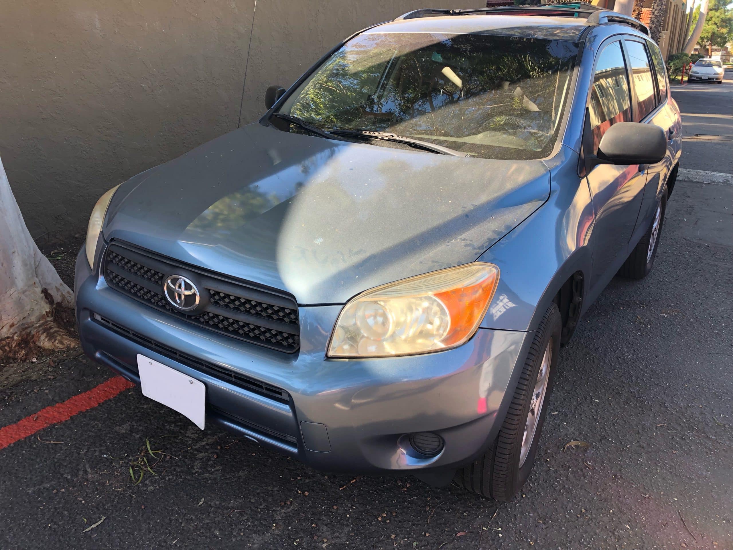 junk toyota rav4 with engine issues